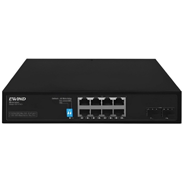 سوئیچ شبکه 8 پورت POE مدل EW-S1110FG-AP